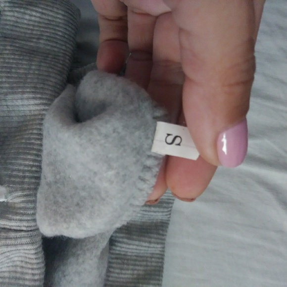 Gray joggers with zippers NWOT Sz Small - Picture 2 of 8